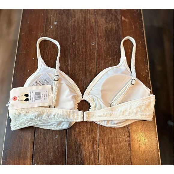 Billabong Women's Standard Sun Rise Trilet Bikini Top - Picture 2 of 6